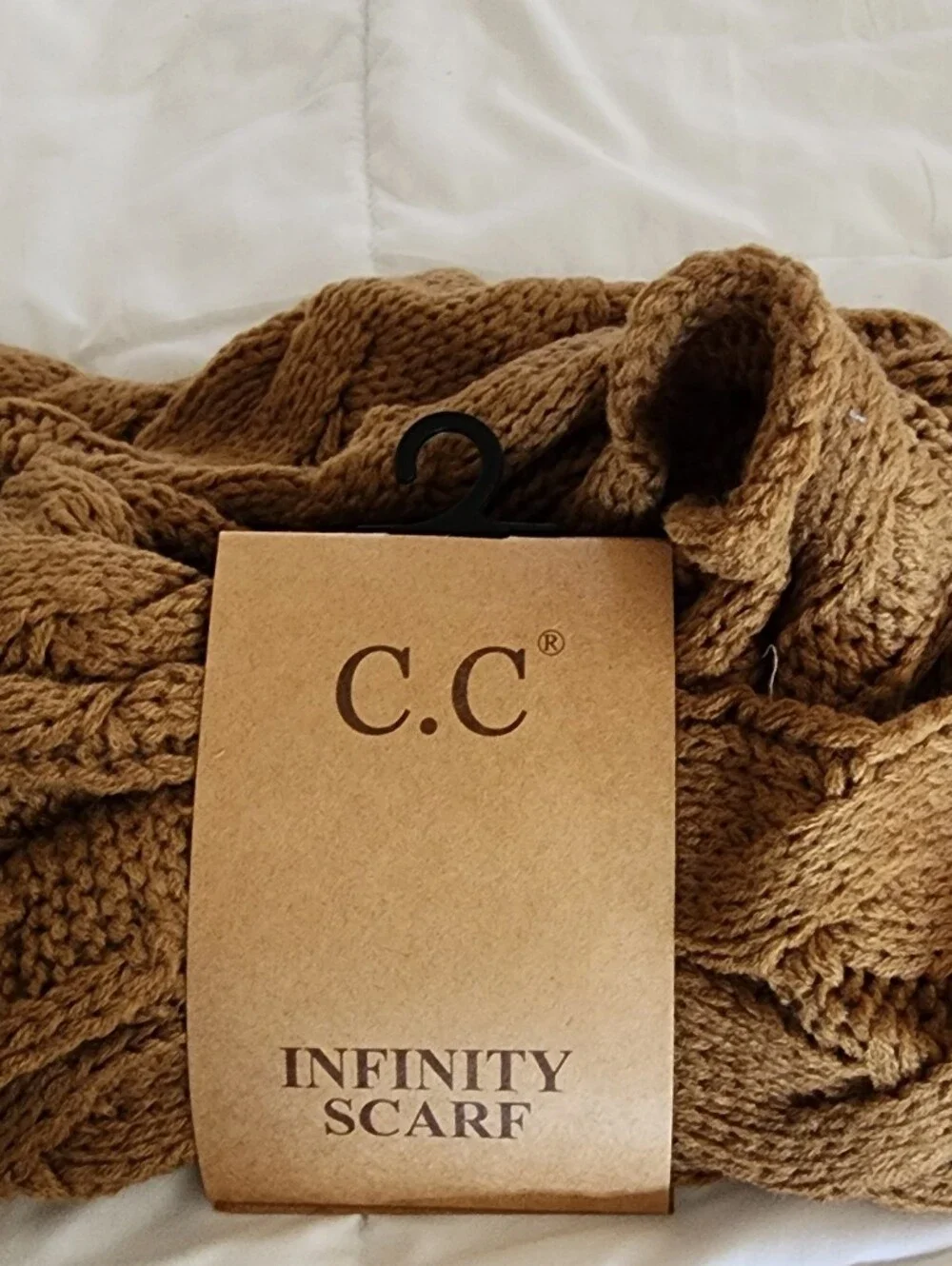 C.C Infinity Scarf - Camel